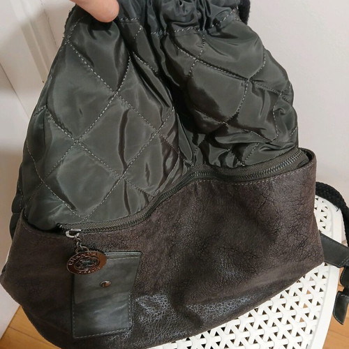 Chantal women's backpack like new, black-grey