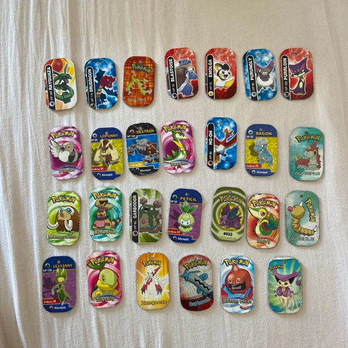 Pokemon caps used with hole on top