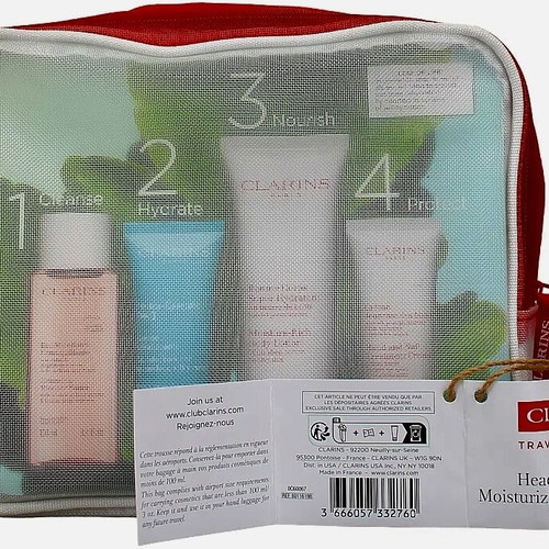 Clarins Head-To-Toe Moisturizing Essentials Set