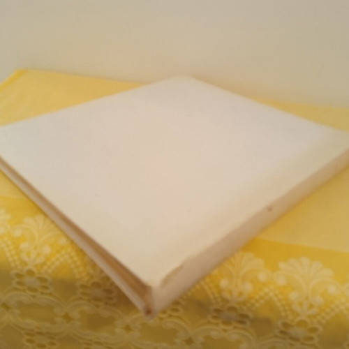 Wedding photo album like new with front frame, luxury style