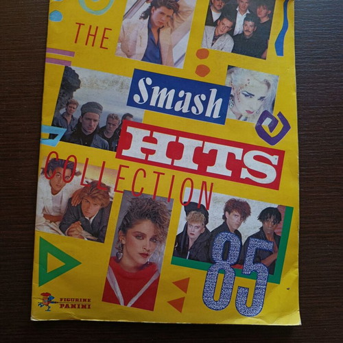 Panini Album Smash Hits 1985 Used Sticker Collection