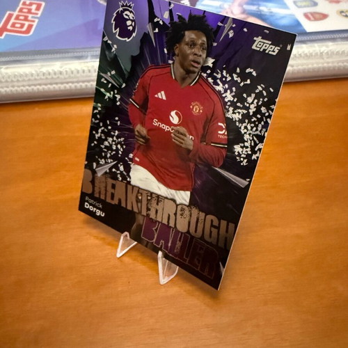 Topps Premier League 2026 Breakthrough Baller cards pack of 5 new