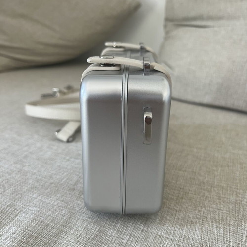 Dior x Rimowa Aluminum Clutch Like New, Gray