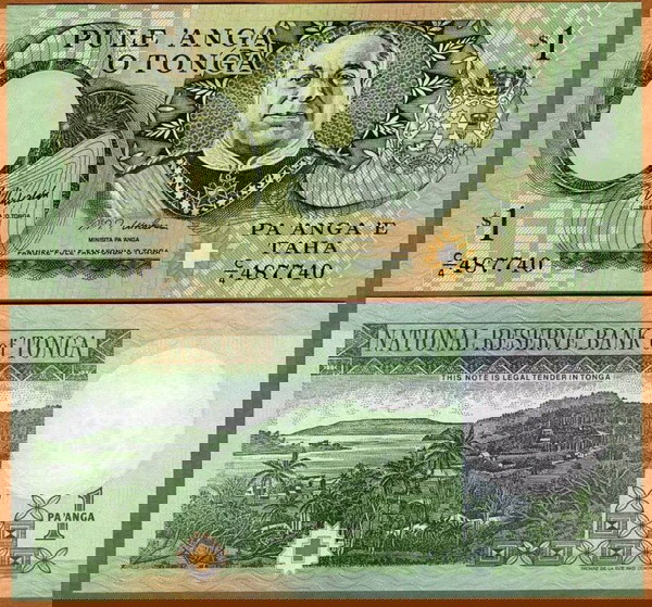 ΤΟΝΓΚΑ - 1 Paanga 1995 - UNC