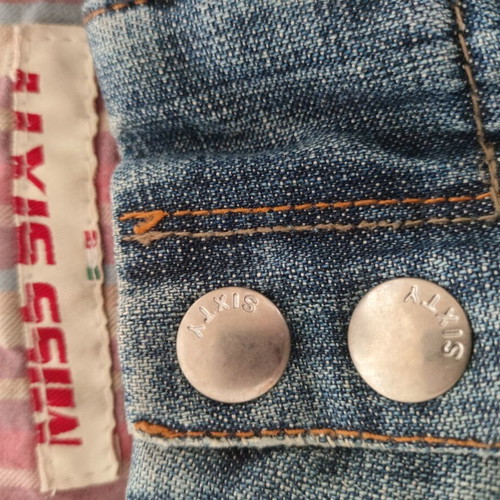 Miss Sixty Cargo Jeans like new, washed denim, size 25