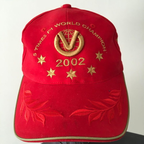 Michael Schumacher 2002 Formula 1 Racing Team Cap like new
