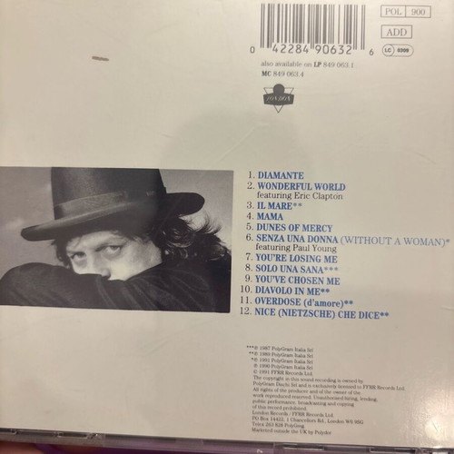 Zucchero CD like new, classical music, 12 songs