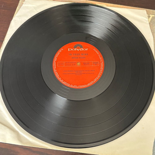 Bryan Ferry In Your Mind vinyl LP album like new, rock glam