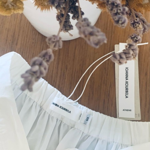 Skirt Ioanna Kourbela white new with tags size S