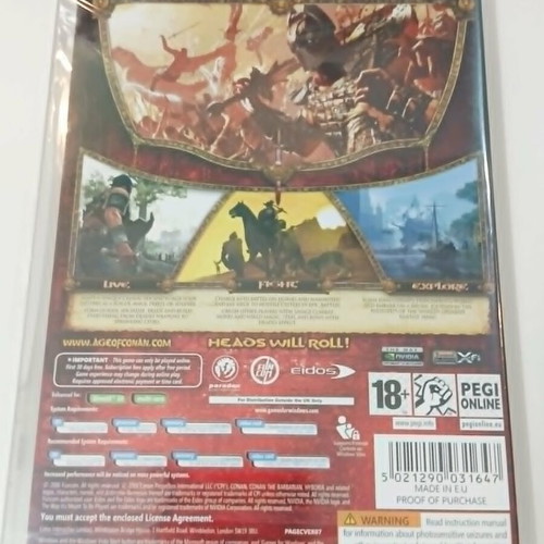 Age of Conan Hyborian Adventures PC game new