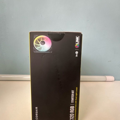 Corsair fans new set of 3 pcs 120mm RGB