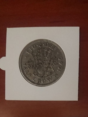 UK Half Crowns μεταχειρισμένα 1949, 1951, 1956 με δώρο One Shilling 1948