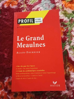 Le Grand Meaulnes like new, Alain Fournier, Greek edition