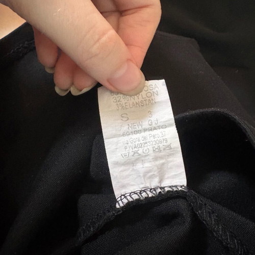 Black flared pants and skirt set, new condition