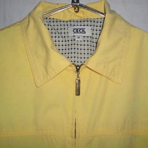 Cecil vintage yellow jacket with lining, like new