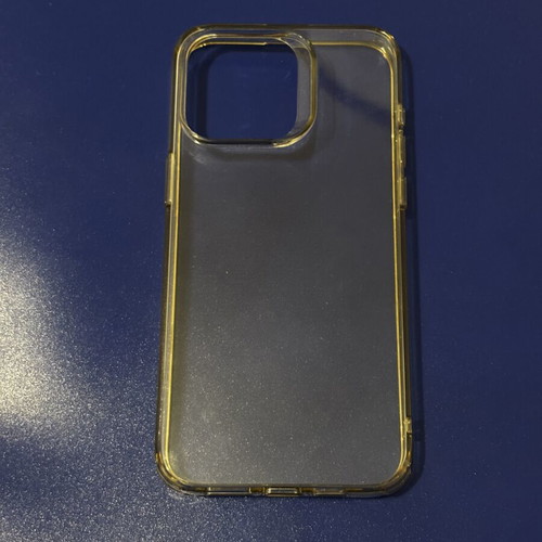 Transparent silicone case for iPhone 15 Pro Max