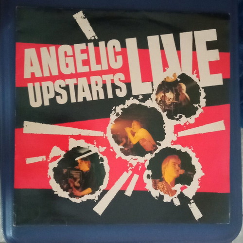 Angelic Upstarts Live vinyl punk rock like new