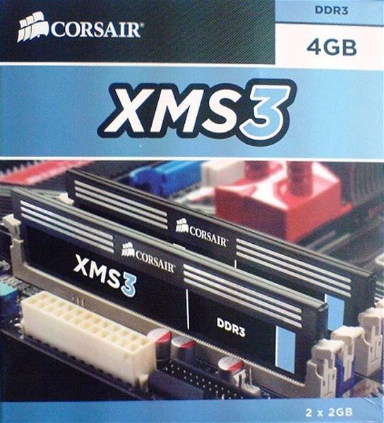  mnimes (8 X 2GB) DDR3 1600 Corsair XMS3 (CMX4GX3M2A1600C9)