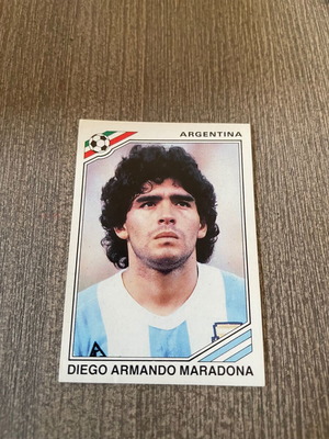 Panini Mexico 86 Maradona αυτοκόλλητο αρ. 84