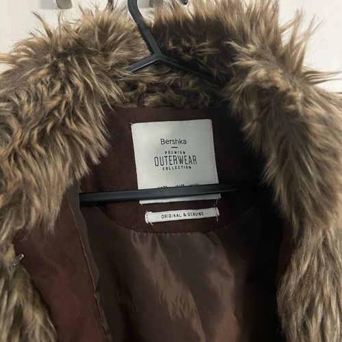 Bershka fur like new without wear