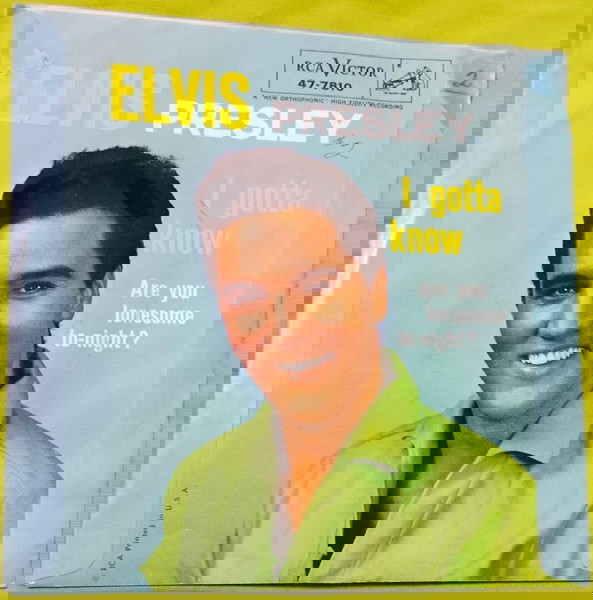 ELVIS PRESLEY - USA vinyl record