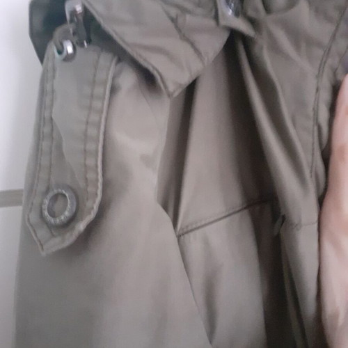 BSB long jacket like new, olive color, size S