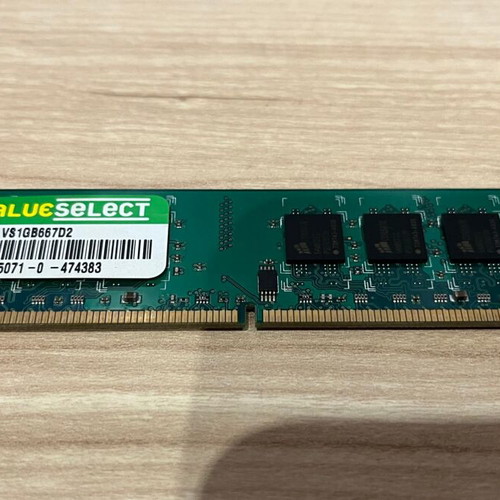 Corsair V1GB667D2 1GB DDR2 RAM 667MT/S used