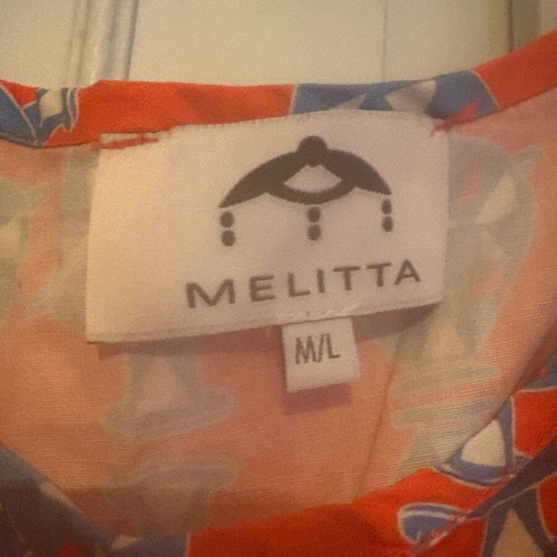 Crop top with patterns like new, multicolored, size L