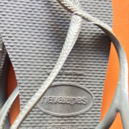 Havaianas flip-flops new, size 38.5, olive color