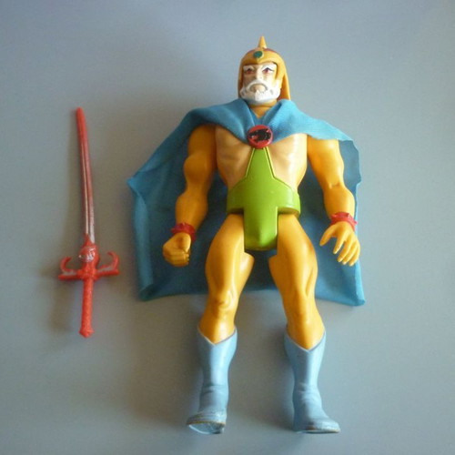 Jaga Thundercats figure used, 100% complete with helmet and sword