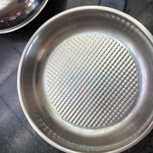 Fissler Blue Dream Stainless Steel Frying Pans 24cm and 28cm like new