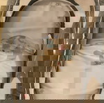 Λίκνο Cangaroo Lolly με στρώμα σαν καινούργιο, γκρι με κουνουπιέρα