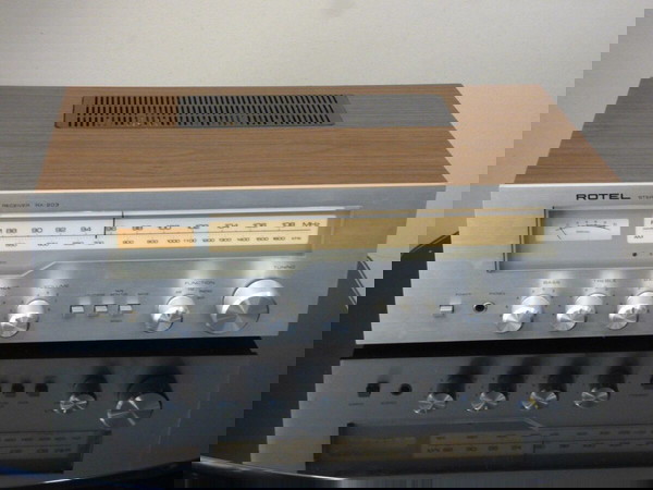 ΡΑΔΙΟΕΝΙΣΧΥΤΗΣ ROTEL RX-203 VINTAGE
