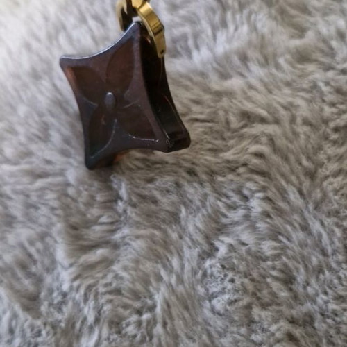 Louis Vuitton Monogram Flower Charm Vintage keychain