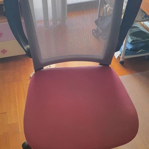 Office chair with height and position adjustments