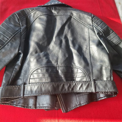 Calliopi Leather Jacket new gothic style with studs size M