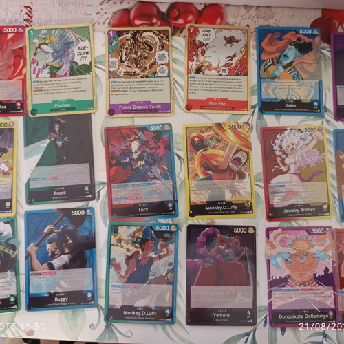 One Piece Panini cards