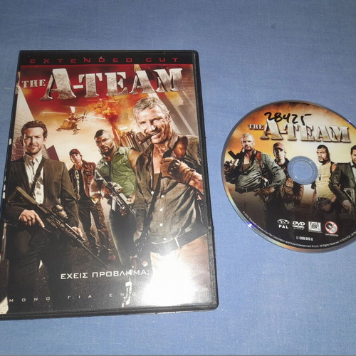 The A-Team DVD used, action with subtitles