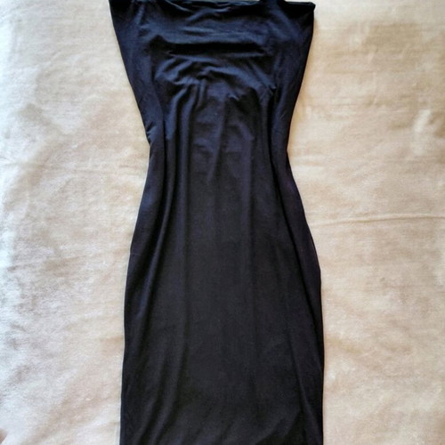 Kendall+Kylie Fitted Midi Dress S Like New Black