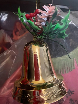 Vintage καμπάνα με χριστουγεννιάτικη μουσική σαν καινούργιο