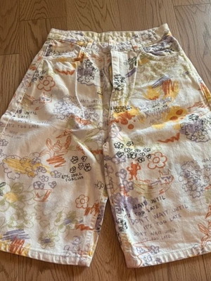 Bershka bermuda like new, multicolored, size S