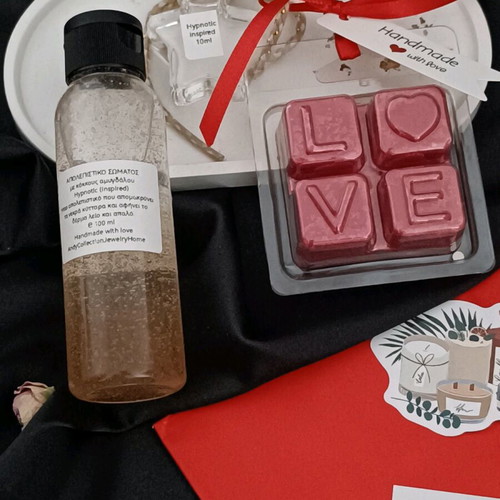 Inspired Hypnotic & Si Passione Gift Set with Shower Gel, Body Scrub, Wax Melts & Car Diffuser
