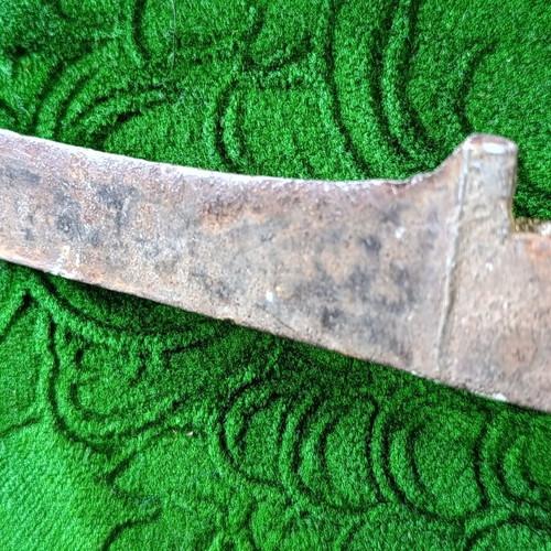 Handmade knife, possibly agricultural or shepherd's, 23.5cm