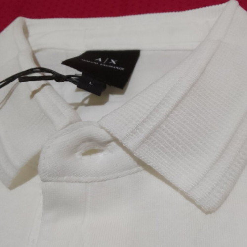 Armani A/X men's blouse new, size Large, off white