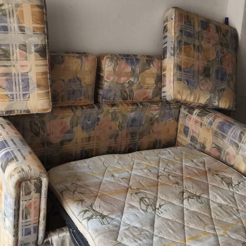 Sofa bed used, 1.85 x 84 x 63 cm