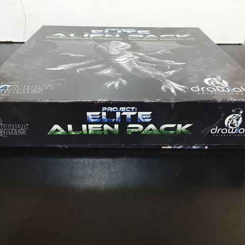Project Elite Alien Pack expansion pack used with 39 miniatures and tokens