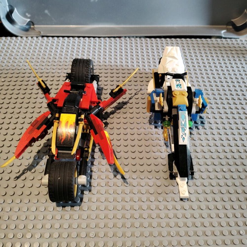 Lego Ninjago bikes like new