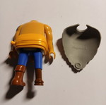 Playmobil σώμα σιδηρουργού Novelmore μεταχειρισμένο χωρίς κεφάλι