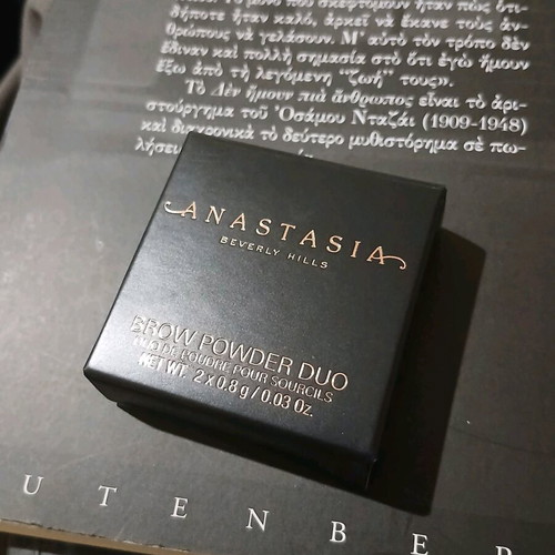 Anastasia Beverly Hills Brow Powder Duo new, shade dark brown