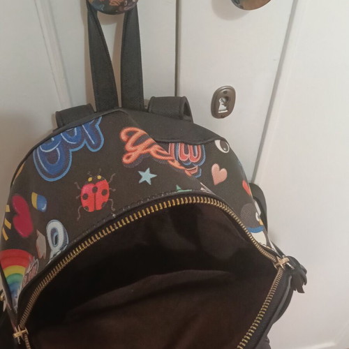 Backpack like new, colorful design